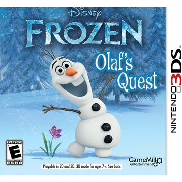 Disney Frozen: Olaf's Quest [Nintendo 3DS] Nintendo 3DS Video Game GameMill Entertainment   