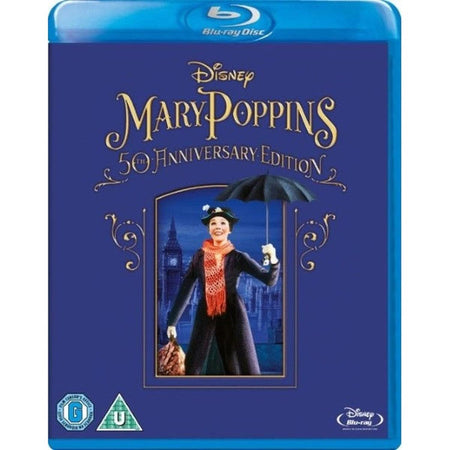Disney's Mary Poppins - 50th Anniversary Edition [Blu-Ray] DVDs & Blu-Rays Disney   