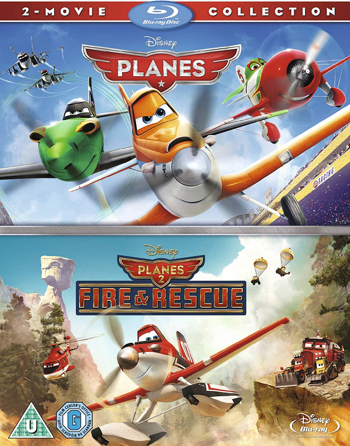 Disney s Planes Planes 2 Fire Rescue 2 Movie Collection Blu Ray Shopville