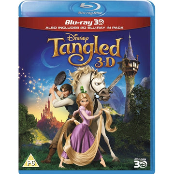 Disney's Tangled [3D + 2D Blu-Ray] DVDs & Blu-Rays Disney   