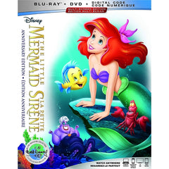 Disney's The Little Mermaid - The Walt Disney Signature Collection [Blu-Ray + DVD + Digital] DVDs & Blu-Rays Disney   