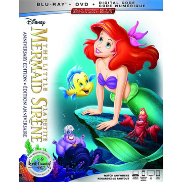 Disney's The Little Mermaid - The Walt Disney Signature Collection [Blu-Ray + DVD + Digital] DVDs & Blu-Rays Disney   