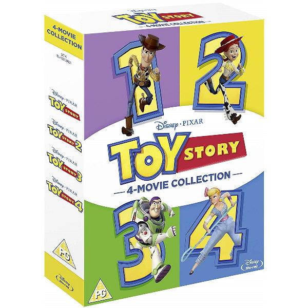 Toy Story 1 2 3 4 - Movie Collection - Disney Pixar [Blu-Ray Box Set]