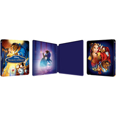 Disney's Beauty and the Beast - Limited Edition SteelBook [3D + 2D Blu-ray] DVDs & Blu-Rays Disney   