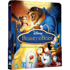 Disney's Beauty and the Beast - Limited Edition SteelBook [3D + 2D Blu-ray] DVDs & Blu-Rays Disney   