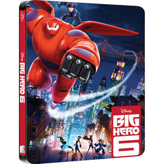 Disney's Big Hero 6 - Limited Edition SteelBook [Blu-ray + DVD] DVDs & Blu-Rays Disney   