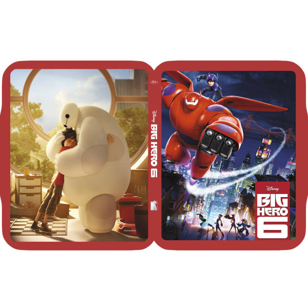 Disney's Big Hero 6 - Limited Edition SteelBook [Blu-ray + DVD] DVDs & Blu-Rays Disney   