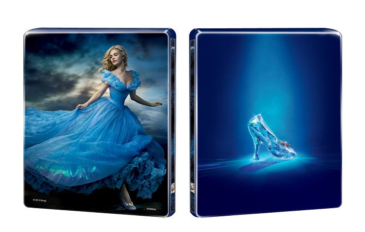 Disney's Cinderella - Live Action - Limited Edition Collectible SteelBook [Blu-Ray] DVDs & Blu-Rays Disney   