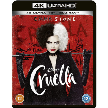 Disney's Cruella - 4K [Blu-ray + 4K UHD] DVDs & Blu-Rays Disney   