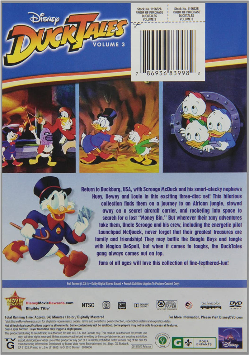 Disney's DuckTales: Volume 3 [DVD Box Set] DVDs & Blu-Rays Disney   