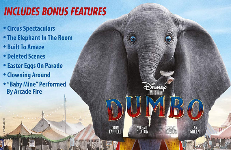 Disney's Dumbo - Live Action [3D + 2D Blu-ray] DVDs & Blu-Rays Disney   