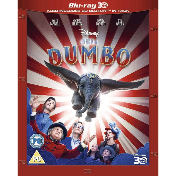 Disney's Dumbo - Live Action [3D + 2D Blu-ray] DVDs & Blu-Rays Disney   