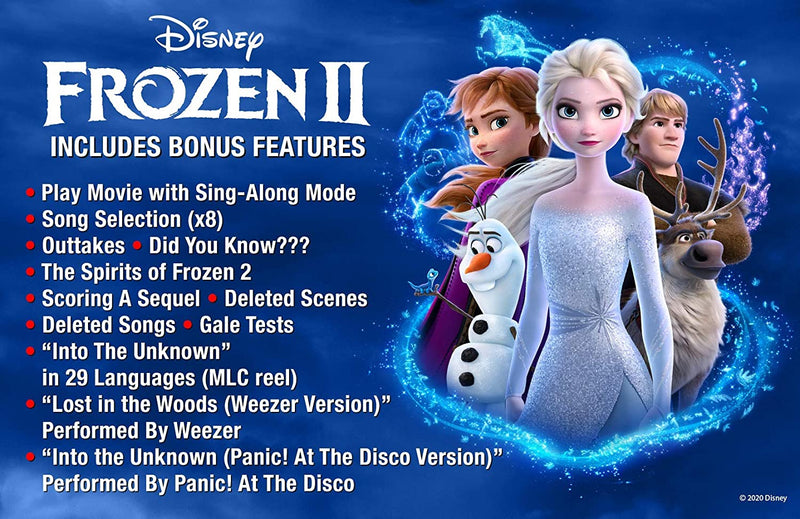 Disney's Frozen II [3D + 2D Blu-Ray] DVDs & Blu-Rays Walt Disney   