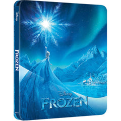 Disney's Frozen - 4K Limited Edition Collectible SteelBook - Best Buy Exclusive [Blu-ray + 4K UHD + Digital] DVDs & Blu-Rays Disney   