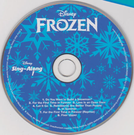 Disney Sing-Along: Frozen [Music Audio CD] Audio CD/Vinyl Disney   