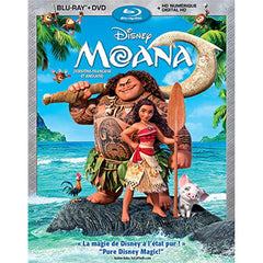 Disney's Moana [Blu-ray + DVD + Digital] DVDs & Blu-Rays Disney   