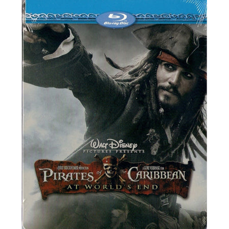 Disney's Pirates of the Caribbean: At World's End - Limited Edition SteelBook [Blu-ray] DVDs & Blu-Rays Disney   