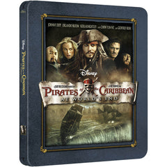 Disney's Pirates of the Caribbean: At World's End - Limited Edition SteelBook [Blu-ray] DVDs & Blu-Rays Disney   