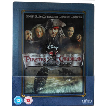 Disney's Pirates of the Caribbean: At World's End - Limited Edition SteelBook [Blu-ray] DVDs & Blu-Rays Disney   