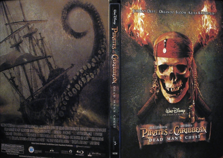 Disney's Pirates of the Caribbean: Dead Man's Chest - Limited Edition SteelBook [Blu-ray] DVDs & Blu-Rays Disney   