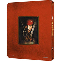 Disney's Pirates of the Caribbean: The Curse of the Black Pearl - Limited Edition SteelBook [Blu-ray] DVDs & Blu-Rays Disney   