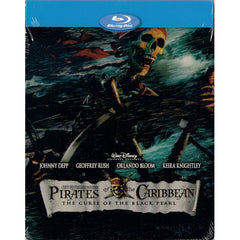 Disney's Pirates of the Caribbean: The Curse of the Black Pearl - Limited Edition SteelBook [Blu-ray] DVDs & Blu-Rays Disney   