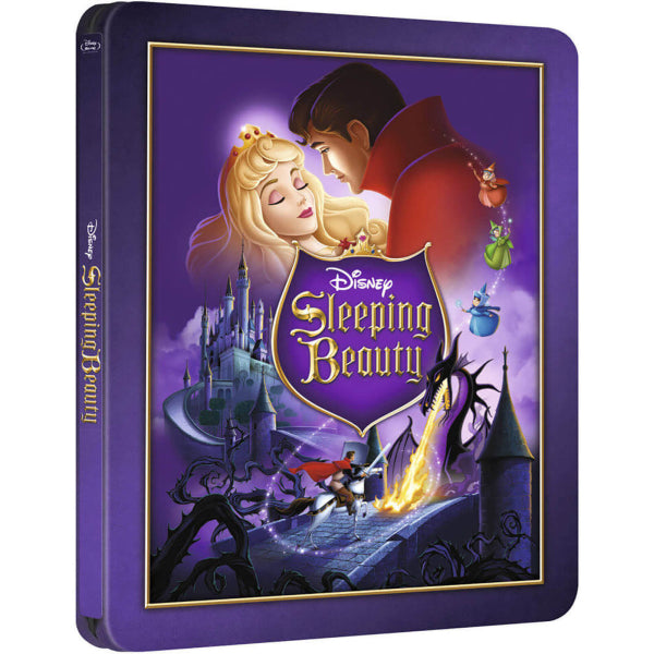 SLEEPING BEAUTY STEELBOOK RARE.BLU RAY high quality DVD COMBO