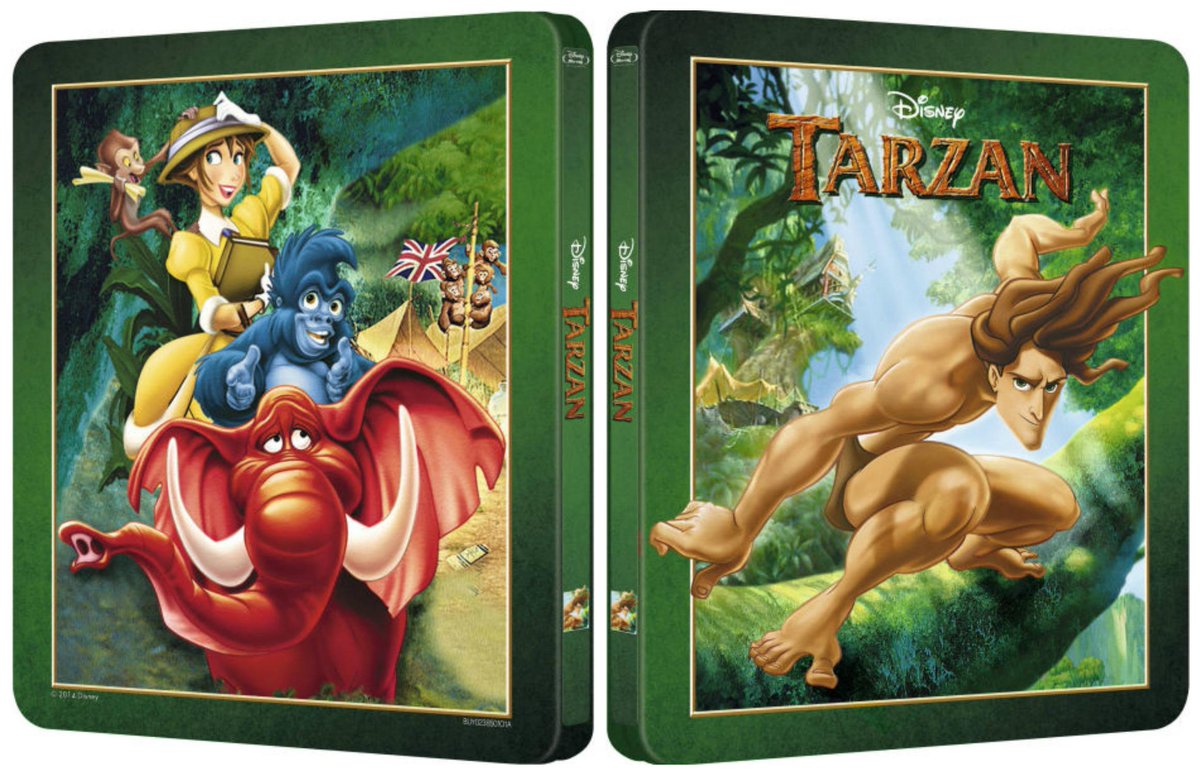 Disney's Tarzan - Limited Edition Collectible SteelBook [Blu Disney's Tarzan - Limited Edition Collectible SteelBook [Blu