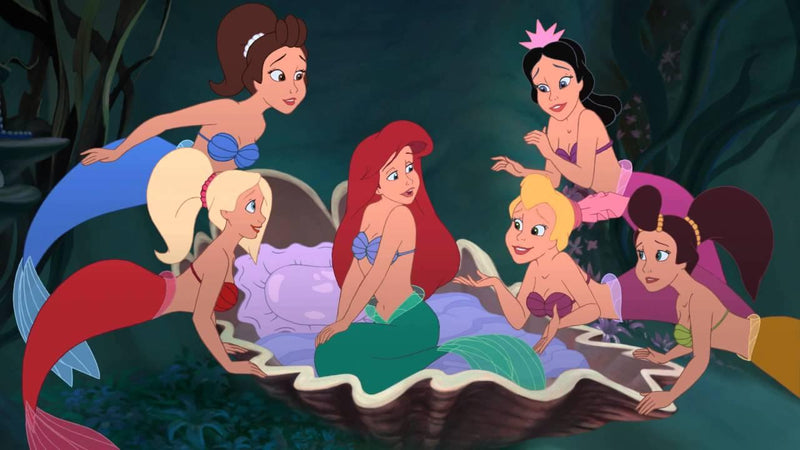 Disney's The Little Mermaid: 3-Movie Collection [Blu-Ray Box Set] DVDs & Blu-Rays Walt Disney   