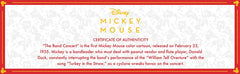 Disney Year of The Mouse Collector Plush - Band Leader Mickey - Multicolor [Toy, Ages 3+] Toys & Games Disney   