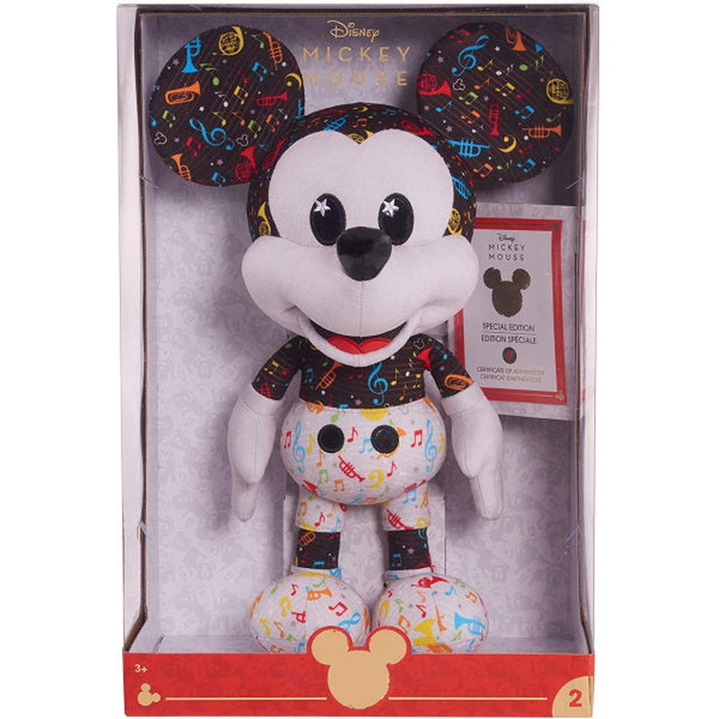 Disney Year of The Mouse Collector Plush - Band Leader Mickey - Multicolor [Toy, Ages 3+] Toys & Games Disney   