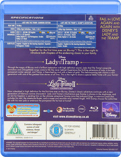 Disney's Lady and the Tramp / Lady and the Tramp II: Scamp's Adventure [Blu-Ray Box Set] DVDs & Blu-Rays Disney   