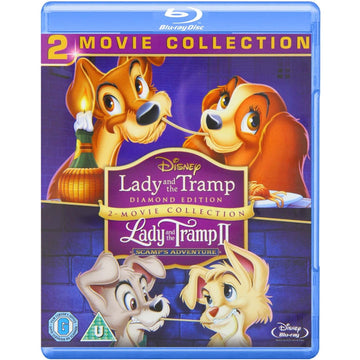 Disney's Lady and the Tramp / Lady and the Tramp II: Scamp's Adventure [Blu-Ray Box Set] DVDs & Blu-Rays Disney   