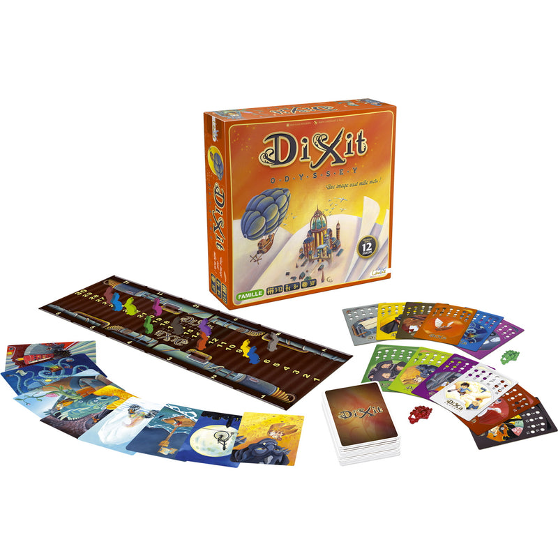 Dixit: Odyssey [Board Game, 3-12 Players] Board Game Libellud   