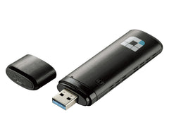 D-Link WiFi USB Adapter AC1200 Mini Wireless Internet Dual Band 3.0 Wi-Fi Network - DWA-182 [Electronics] Electronics D-Link   