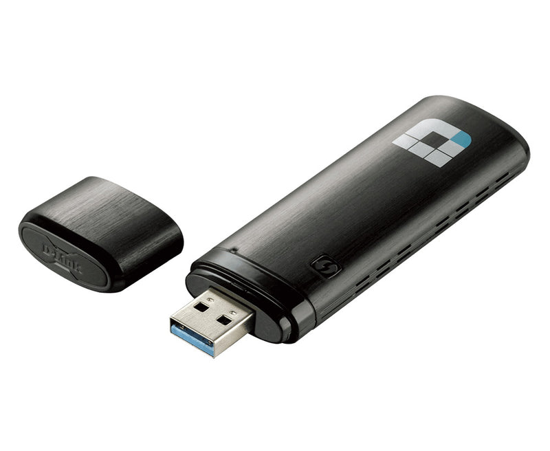 D-Link WiFi USB Adapter AC1200 Mini Wireless Internet Dual Band 3.0 Wi-Fi Network - DWA-182 [Electronics] Electronics D-Link   