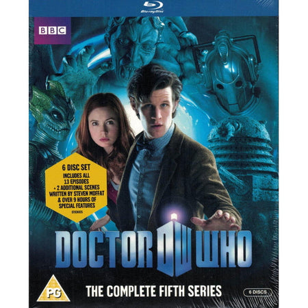 Doctor Who: The Complete Fifth Series [Blu-Ray Box Set] DVDs & Blu-Rays BBC   
