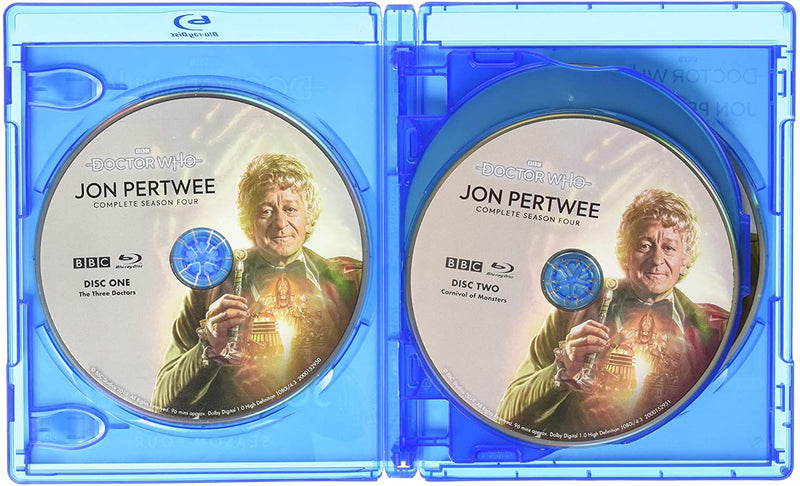 Doctor Who: Jon Pertwee - Complete Season Four [Blu-Ray Box Set] DVDs & Blu-Rays BBC   