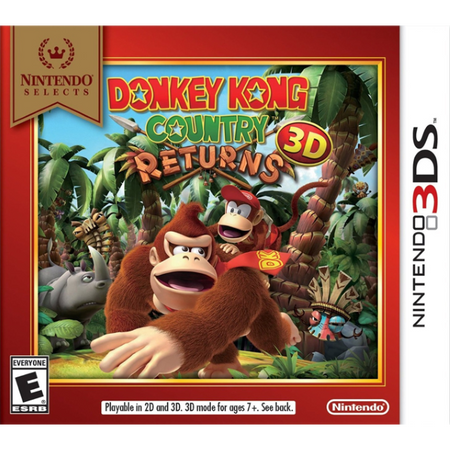 Donkey Kong Country Returns 3D [Nintendo 3DS] Nintendo 3DS Video Game Nintendo   