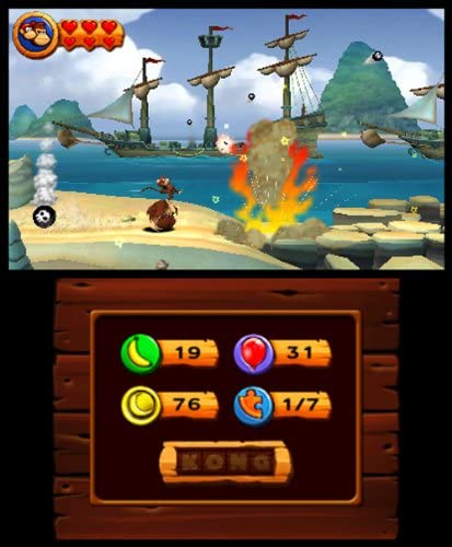 Donkey Kong Country Returns 3D [Nintendo 3DS] Nintendo 3DS Video Game Nintendo   