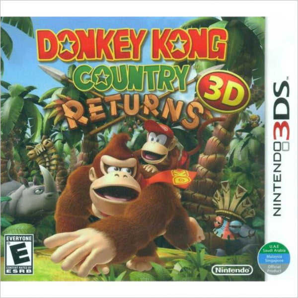 Donkey Kong Country Returns 3D [Nintendo 3DS] Nintendo 3DS Video Game Nintendo   