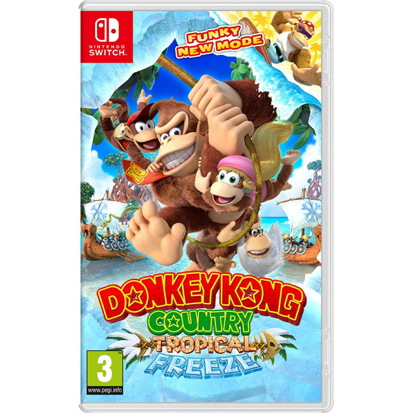 Donkey Kong Country: Tropical Freeze [Nintendo Switch] Nintendo Switch Video Game Nintendo   