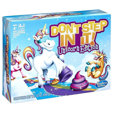 Don't Step in It! - Unicorn Edition [Board Game, 1+ Players] Board Game Hasbro   