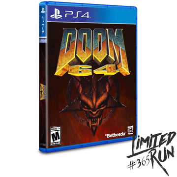 DOOM 64 - Limited Run #365 [PlayStation 4] PlayStation 4 Video Game Limited Run Games   