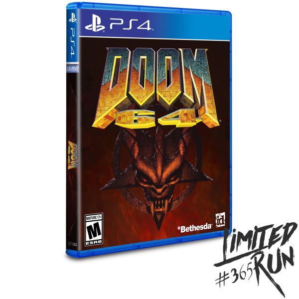 DOOM 64 - Limited Run #365 [PlayStation 4] PlayStation 4 Video Game Limited Run Games   