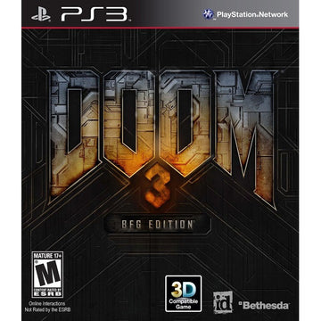 Doom 3 - BFG Edition [PlayStation 3] PlayStation 3 Video Game Bethesda   