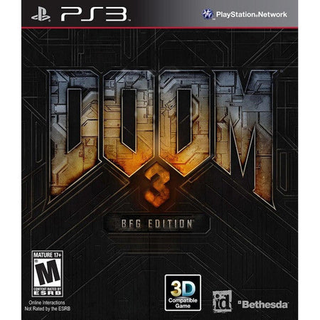 Doom 3 - BFG Edition [PlayStation 3] PlayStation 3 Video Game Bethesda   