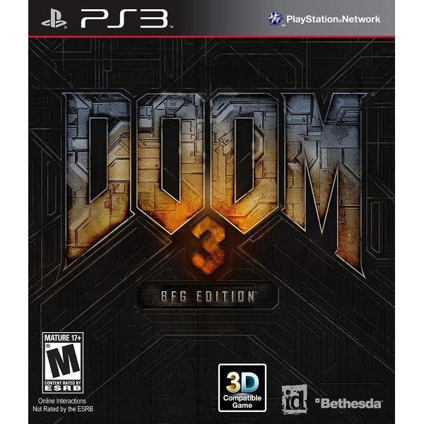 Doom 3 - BFG Edition [PlayStation 3] PlayStation 3 Video Game Bethesda   