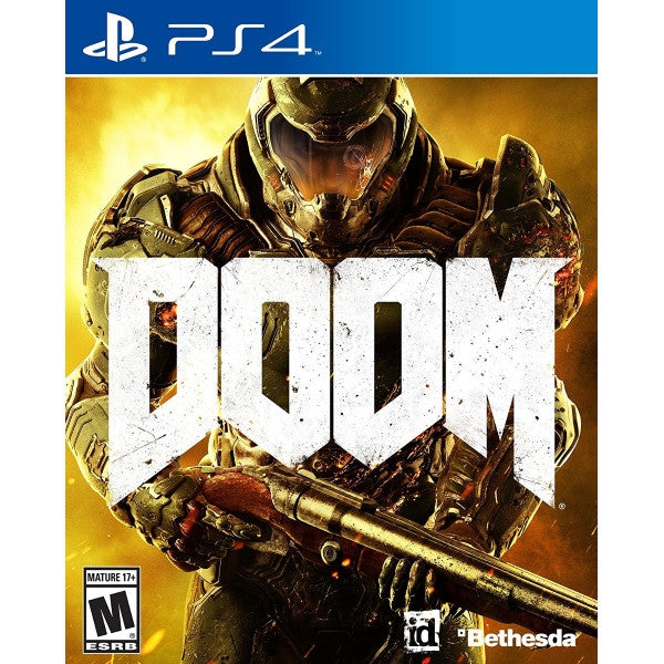 Doom [PlayStation 4] PlayStation 4 Video Game Bethesda   