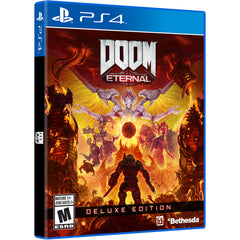 Doom Eternal - Deluxe Edition [PlayStation 4] PlayStation 4 Video Game Bethesda   